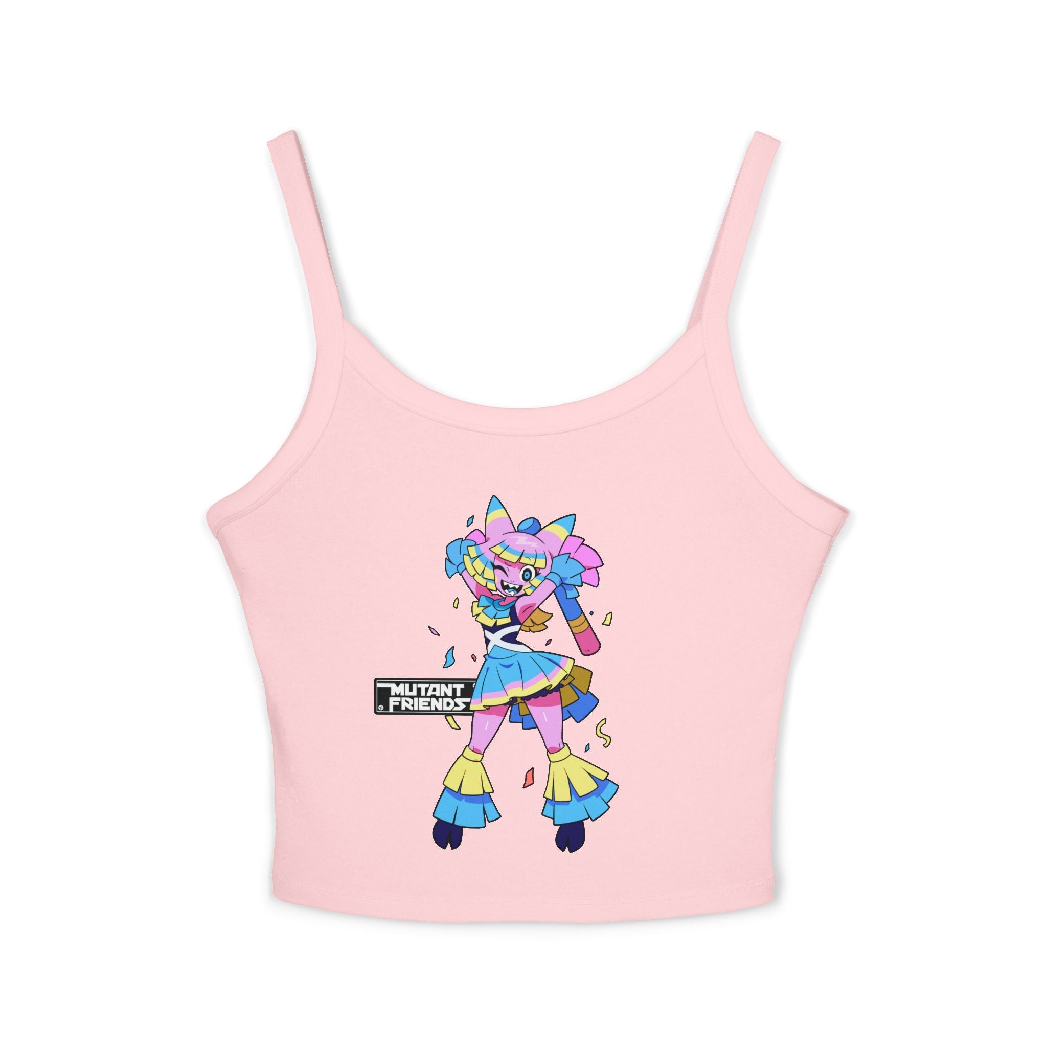 NelNal Mutant friends Spaghetti Strap Tank Top